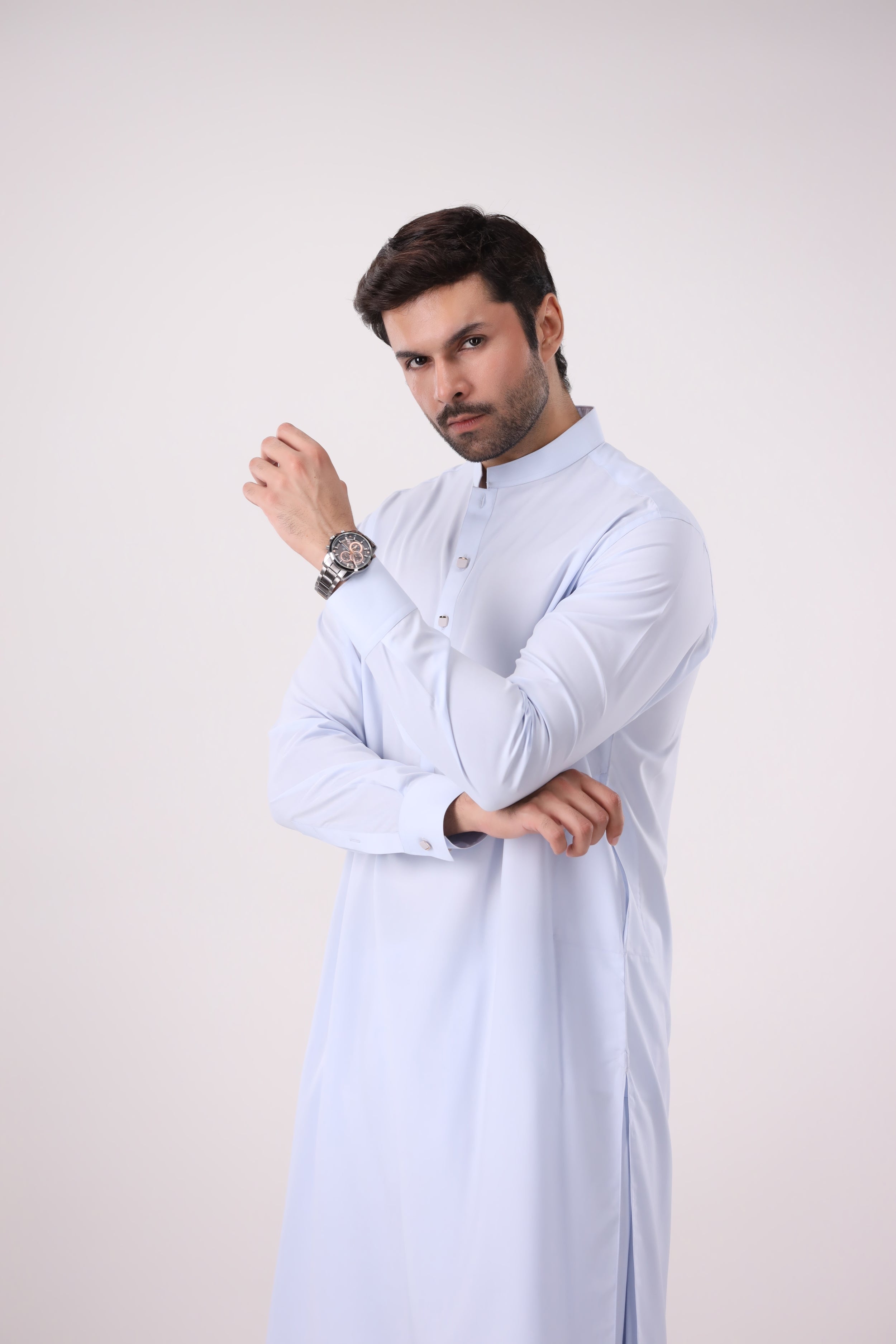 POWDER BLUE SHALWAR QAMEEZ