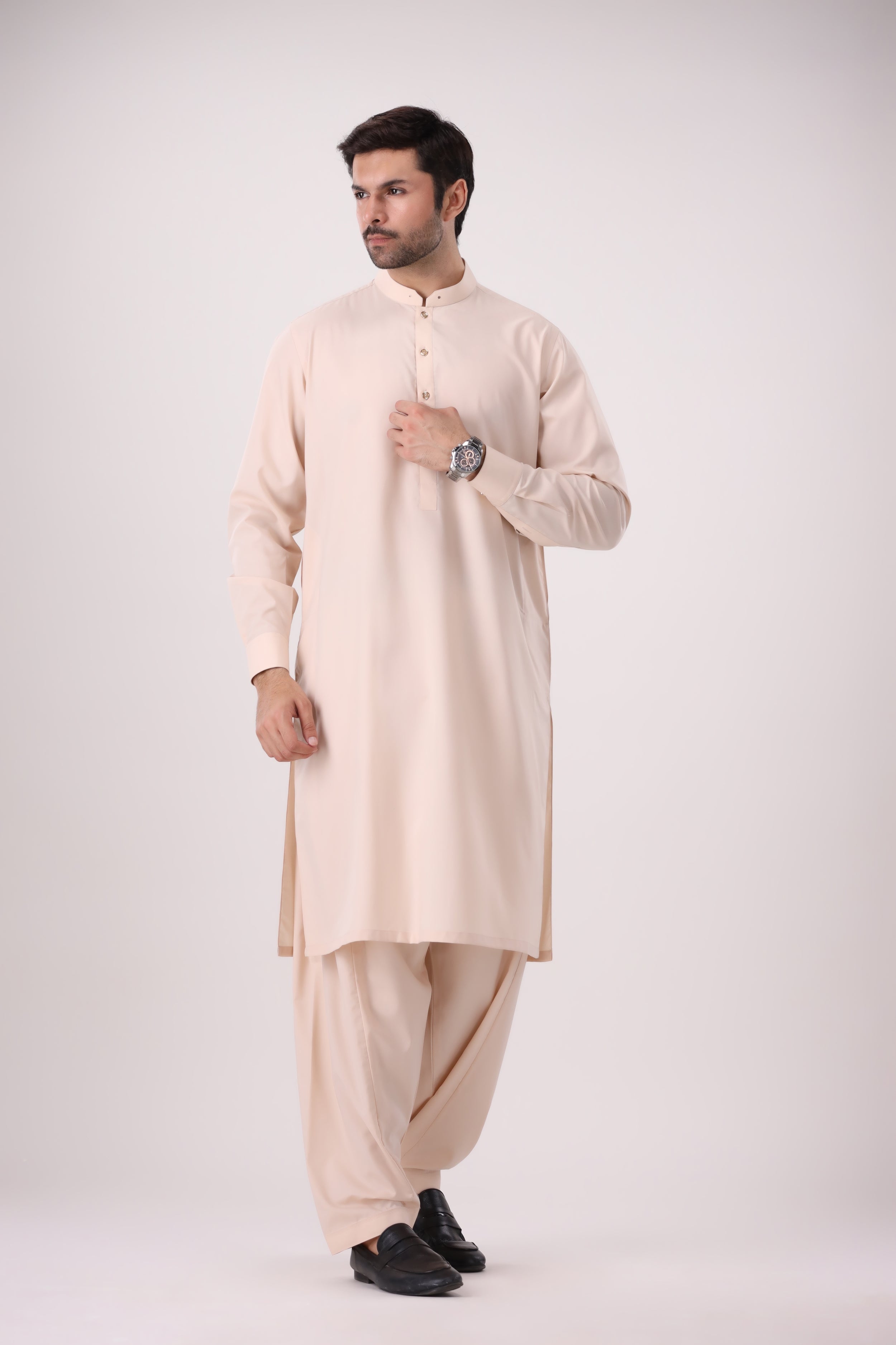 CLASSIC ALMOND SHALWAR QAMEEZ