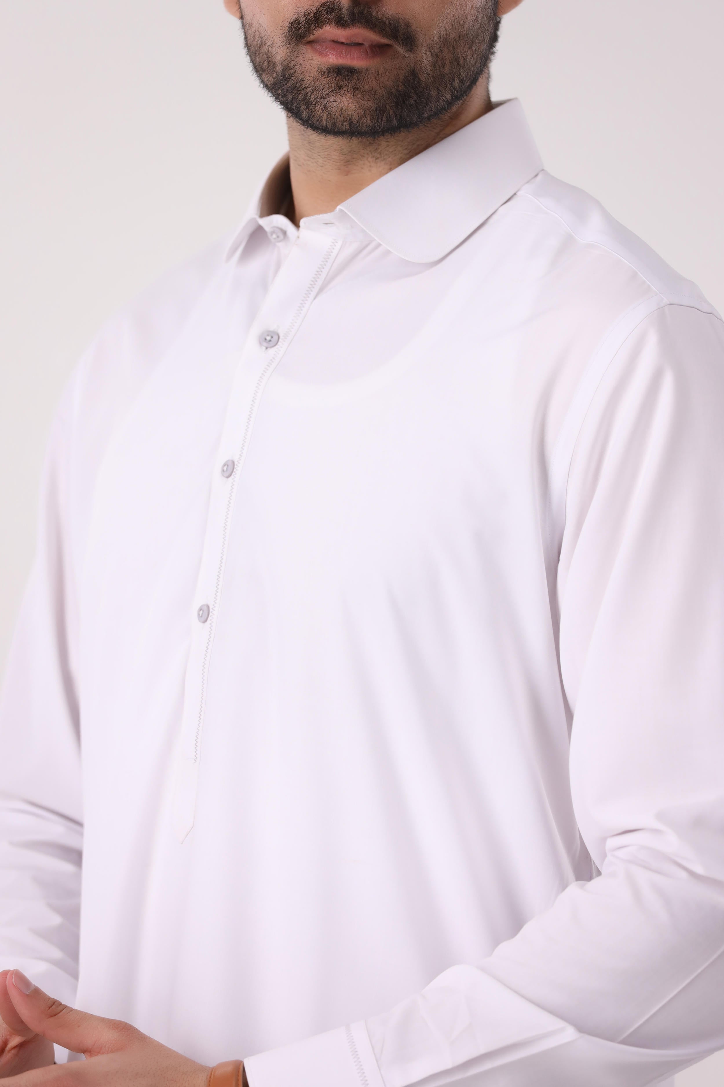 IVORY LUSTRE SHALWAR KAMEEZ