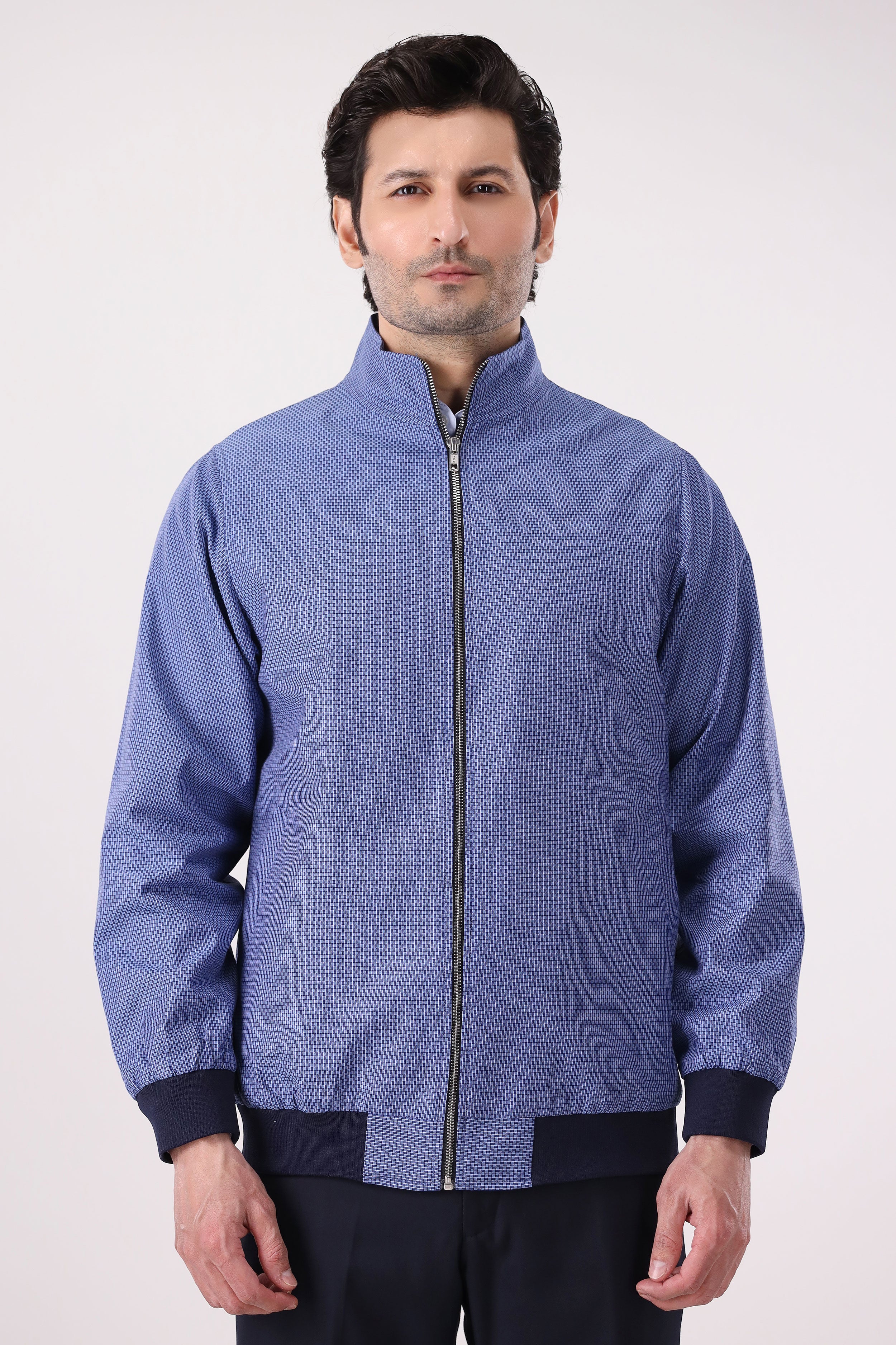BLUE BOMBER JACKET