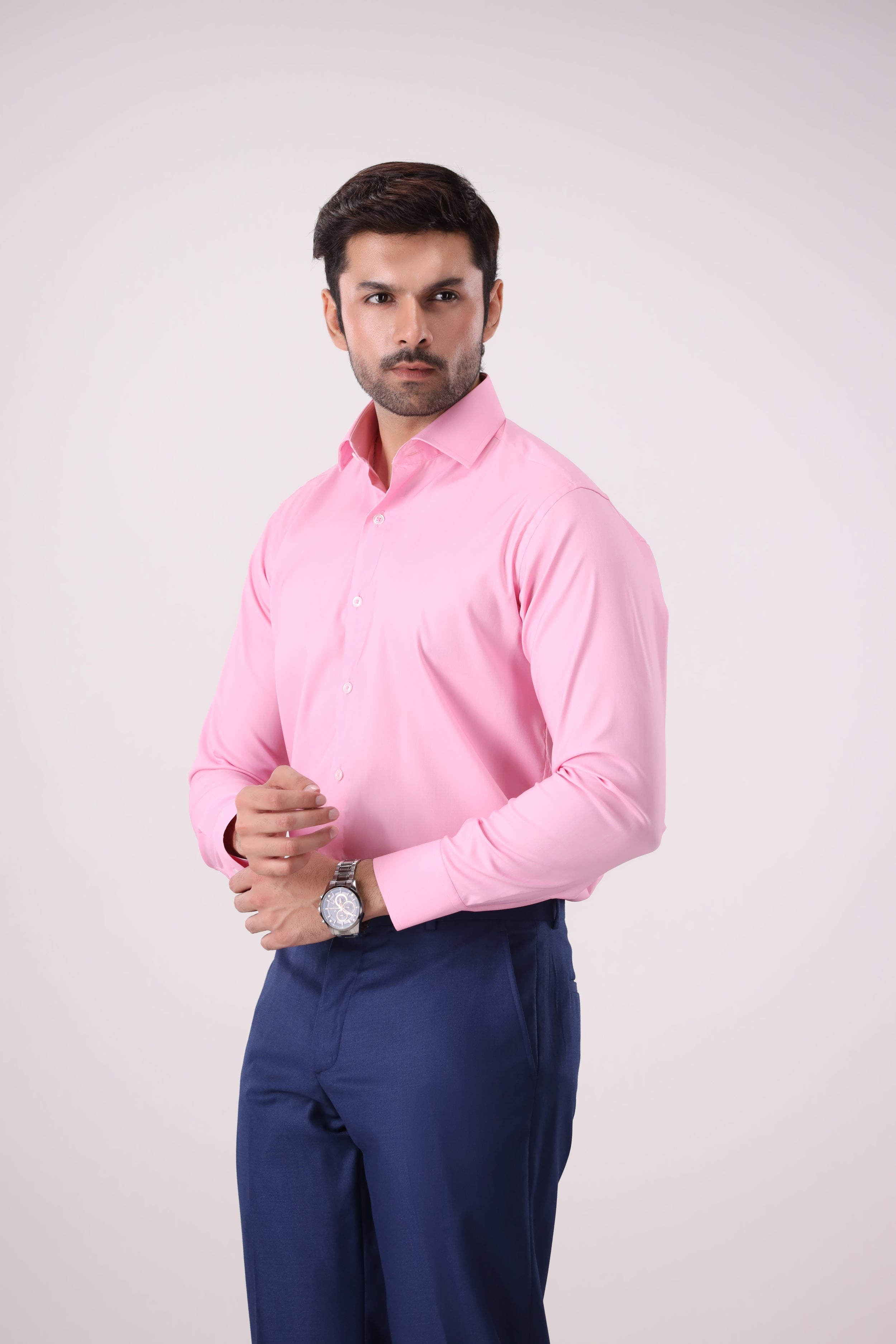 ROSE PINK DRESS SHIRT