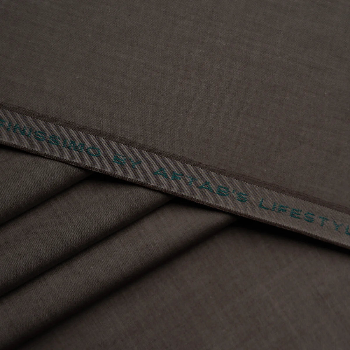 MIDNIGHT BROWN COTTON FABRIC(4.5 MTR)