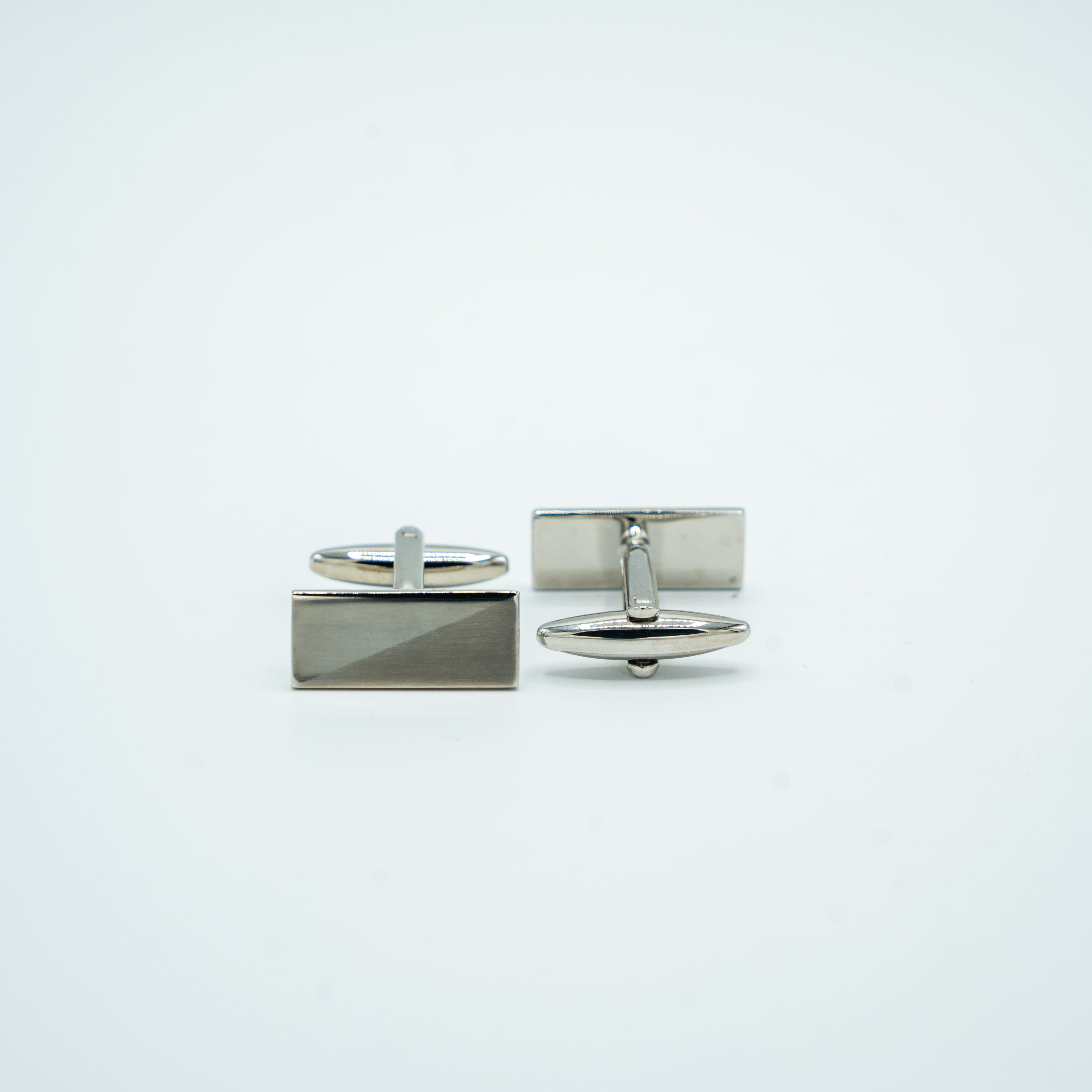 POLISHED PRISM CUFFLINKS
