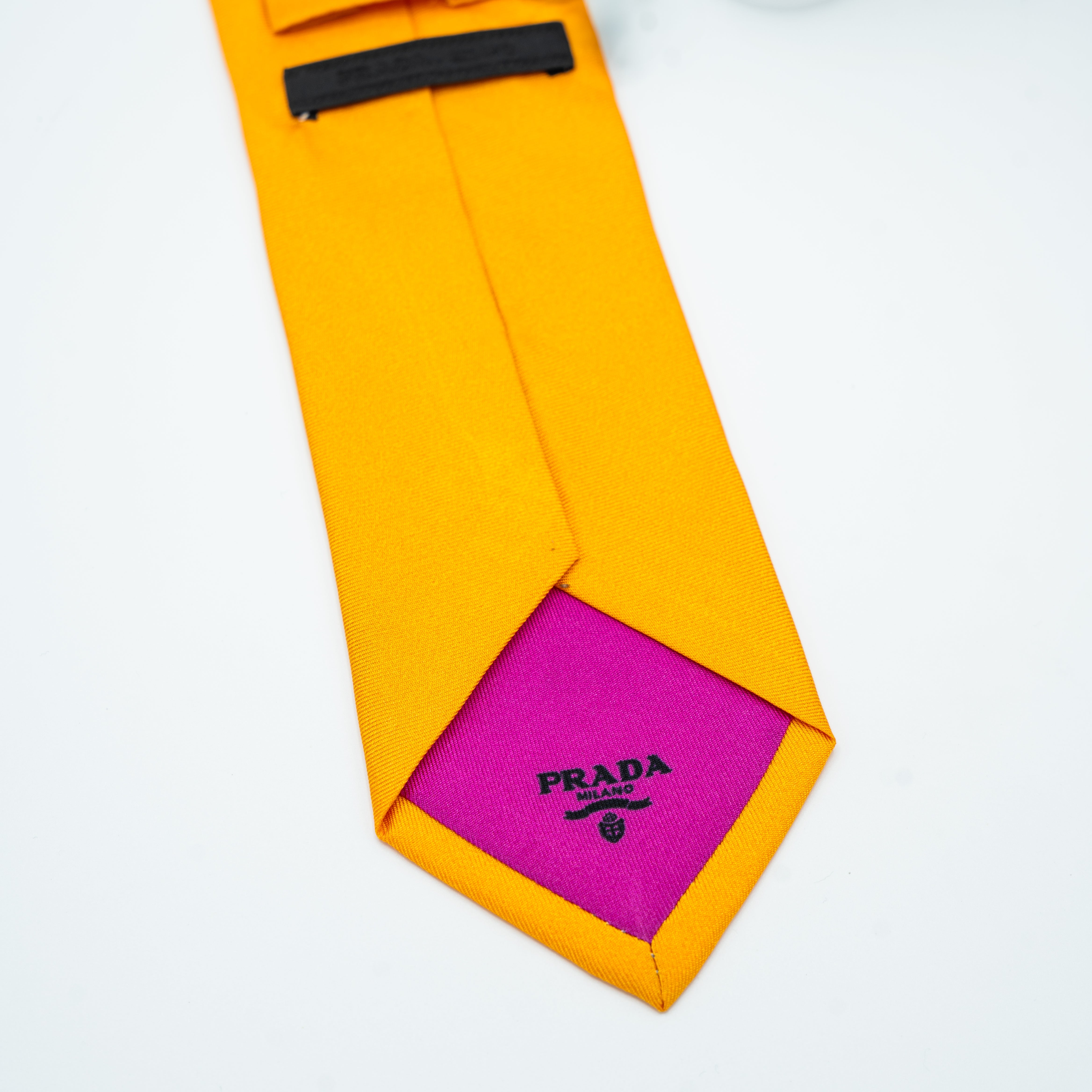 PRADA COLOR BLOCK TIE