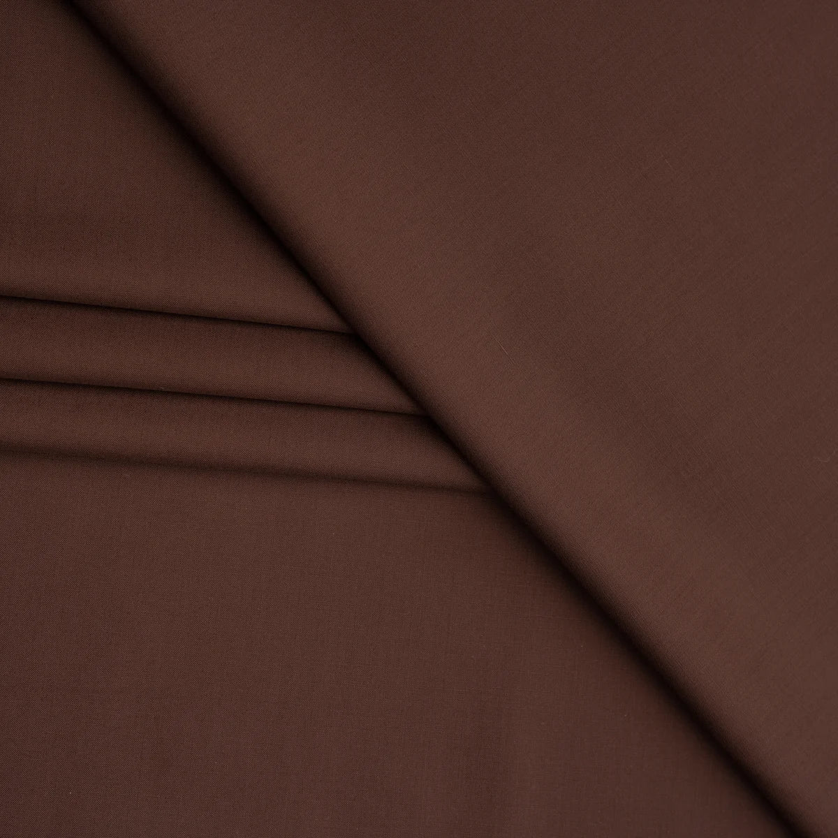 DEEP BROWN WASH & WEAR FABRIC(4.5MTR)