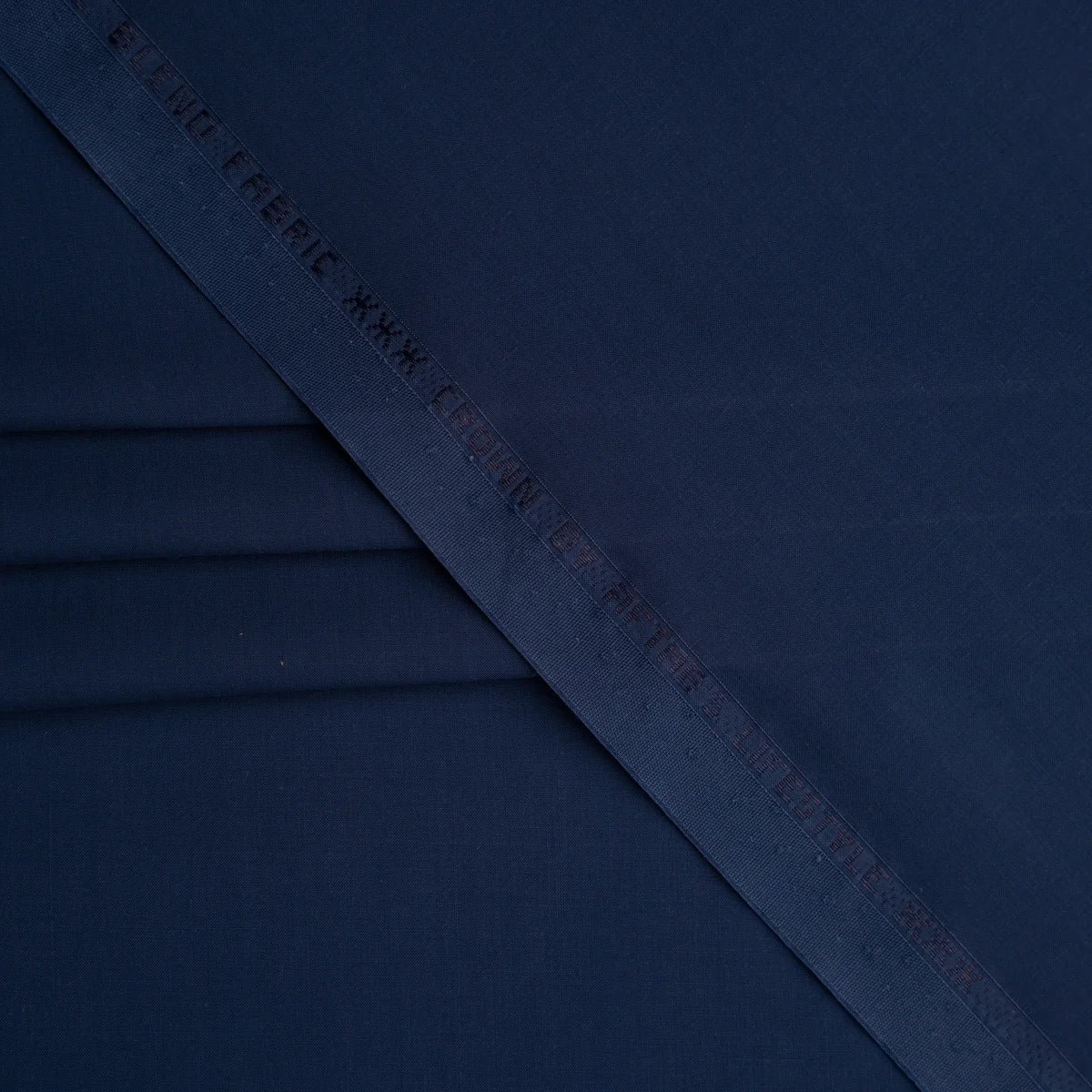 NAVY BLUE WASH & WEAR FABRIC(4.5MTR)