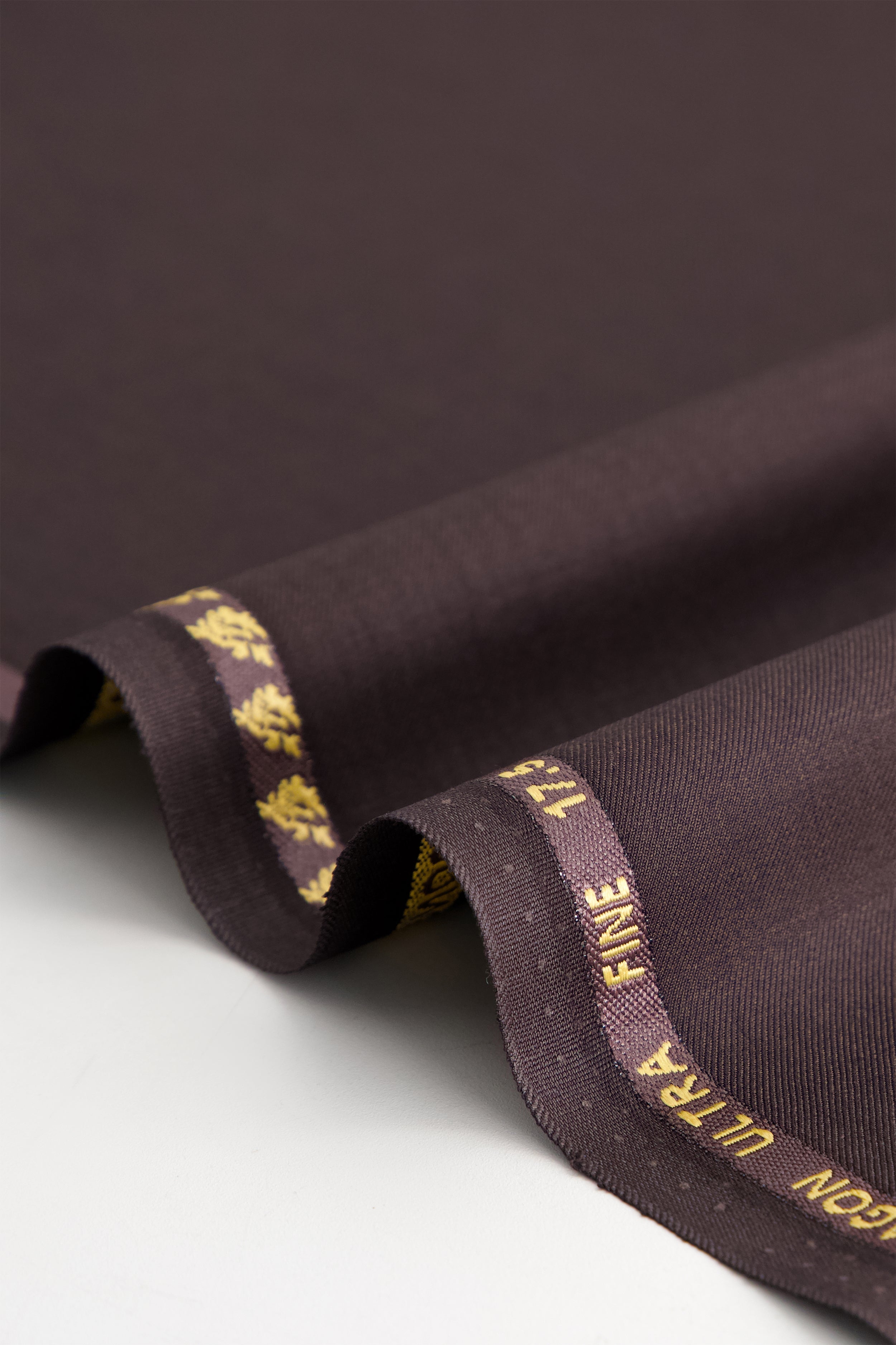 CHOCOLATE TWILL FABRIC(4.5MTR)